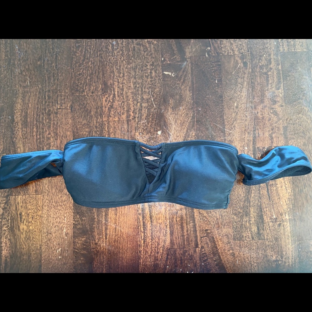 Hollister strapless bikini top